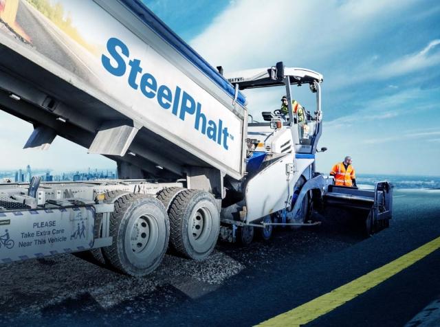 SteelPhalt truck