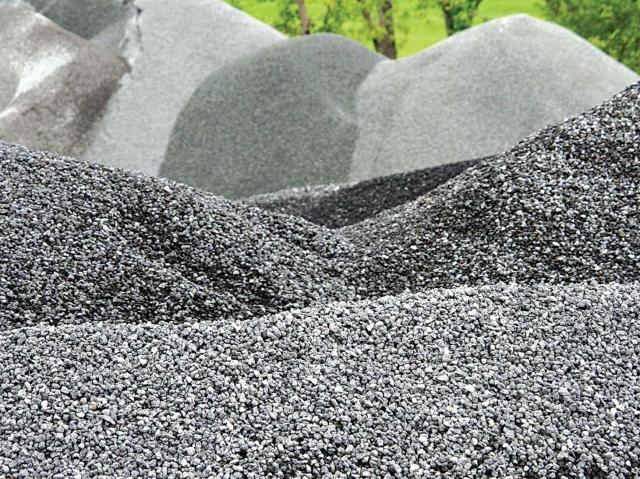 piles of asphalt