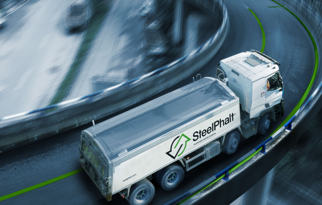Steelphalt truck
