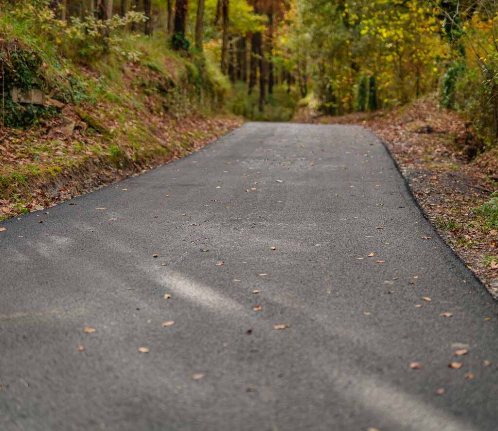 Empty country road